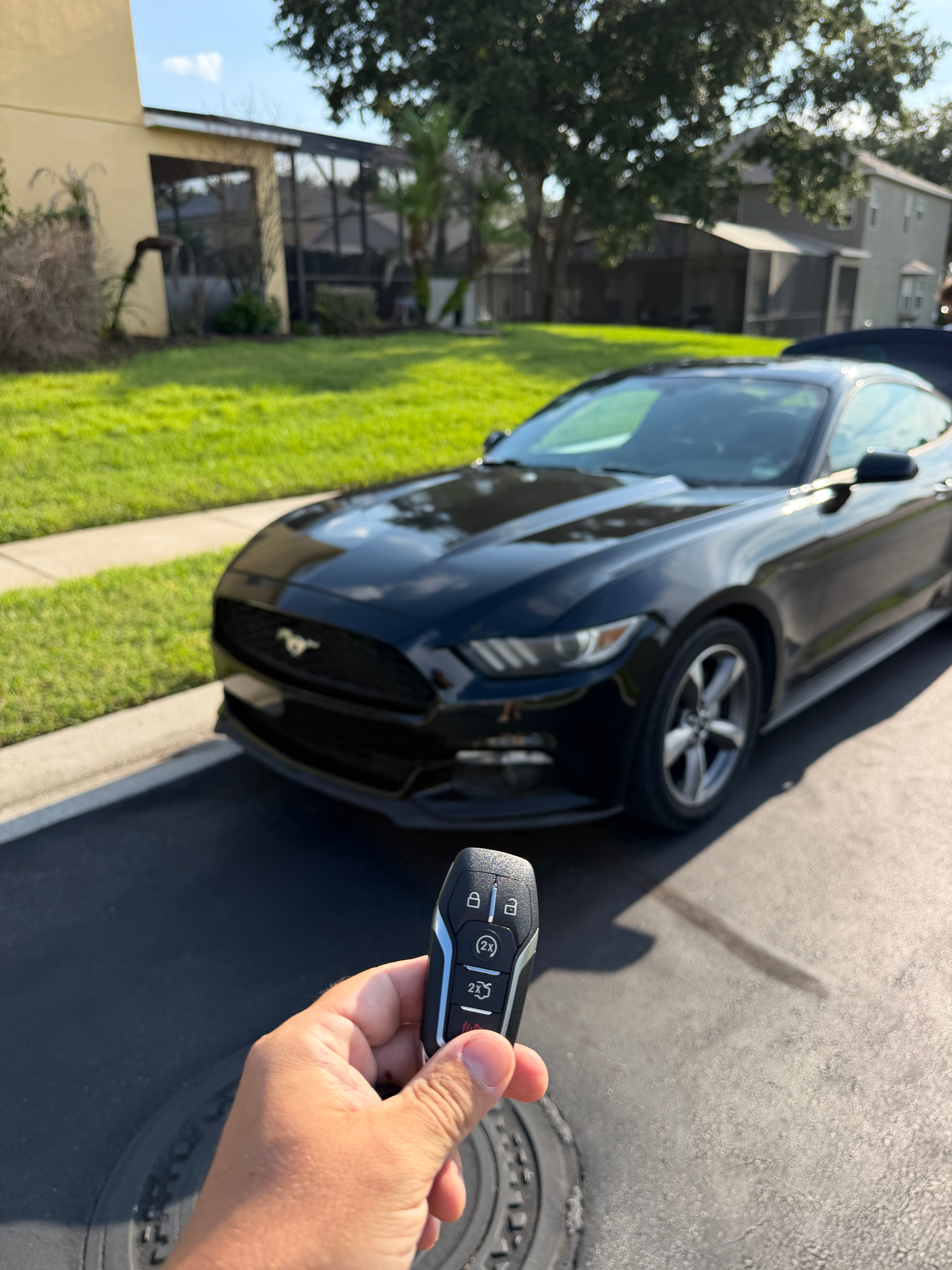 Spare Key for a 2016 Ford Mustang in Four Corners, FL