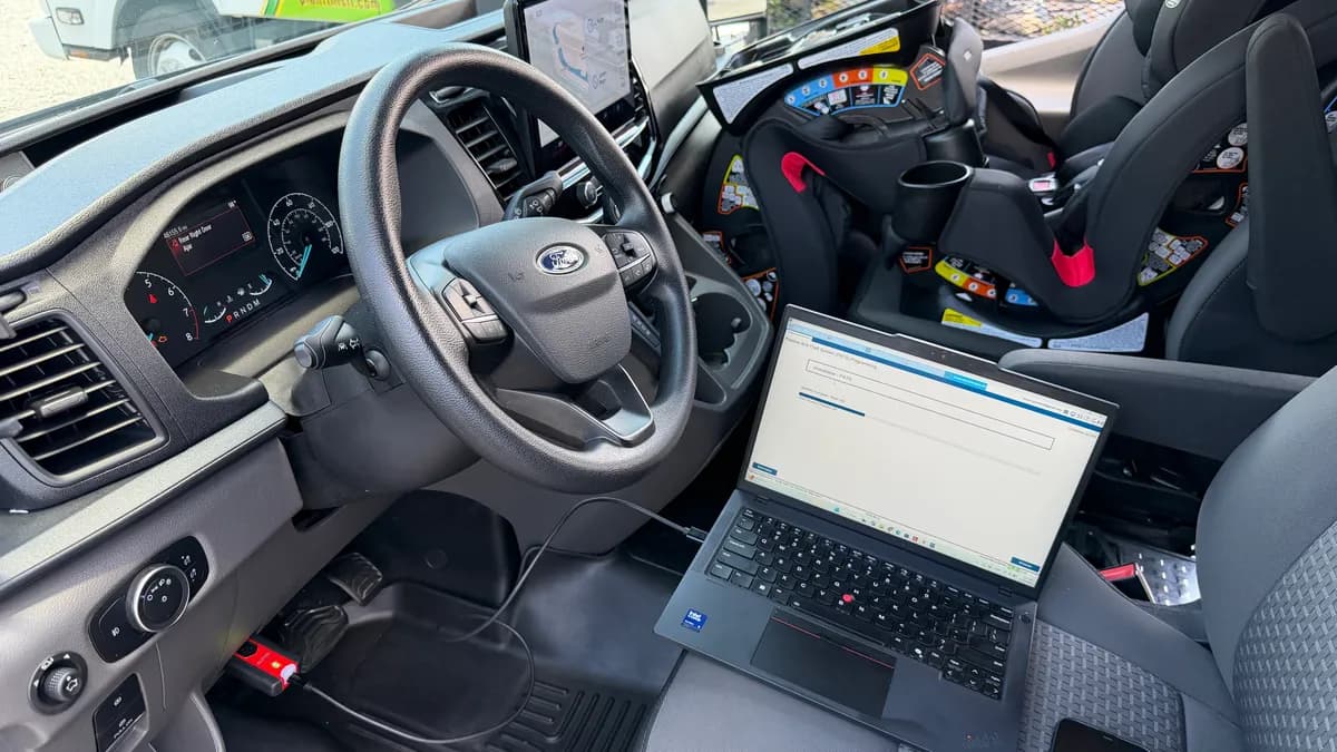 Ford Transit Fleet  -  25 Spare Keys Programmed On-Site in Celebration, FL