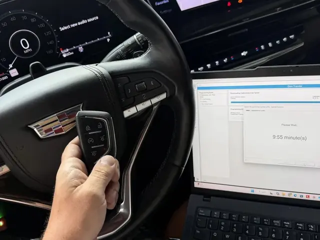 2024 Cadillac Escalade — all keys lost job by AK Locksmith in Four Corners, FL