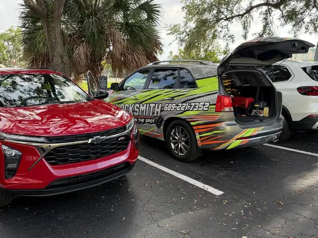 2026 Chevy Trax — all keys lost job by AK Locksmith in Near Orlando Airport (MCO), FL