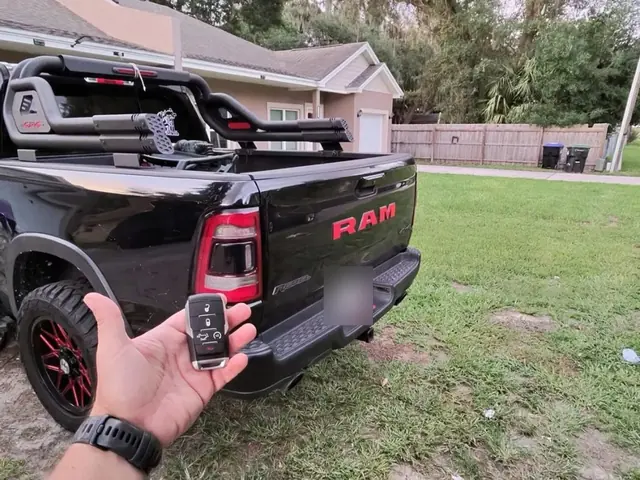2020 Ram — spare key job by AK Locksmith in Davenport, FL