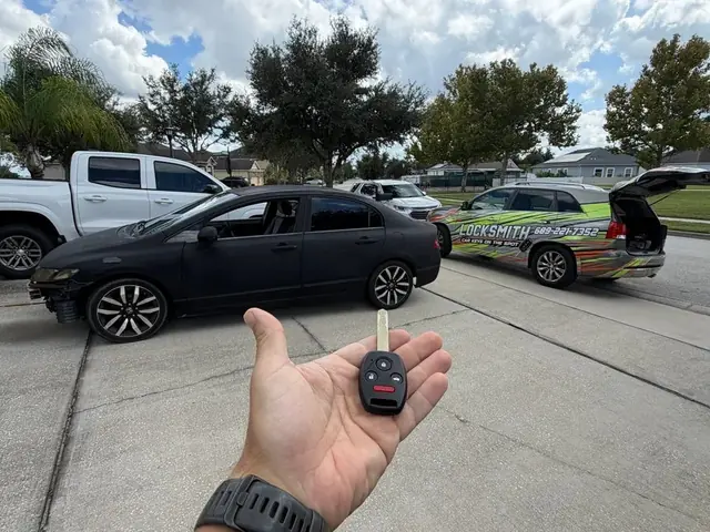 2010 Honda Civic — all keys lost job by AK Locksmith in Davenport, FL