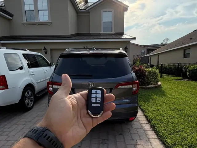 2022 Honda Pilot — spare key job by AK Locksmith in St. Cloud, FL