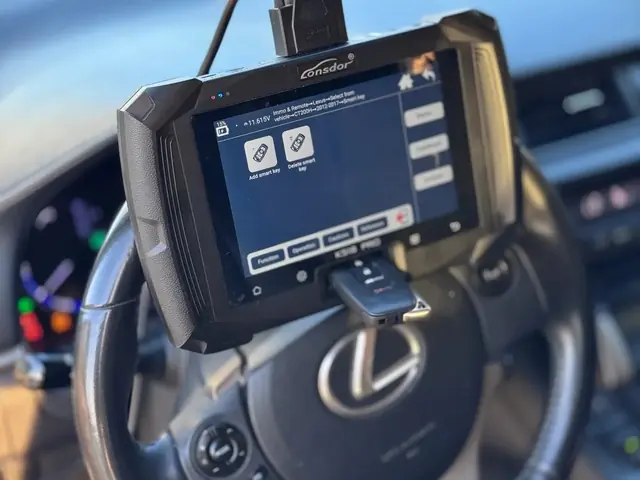 2014 Lexus CT200h — all keys lost job by AK Locksmith in Davenport, FL